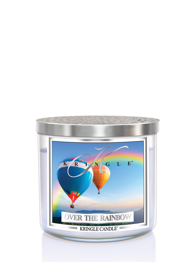 Kringle Candle TUMBLER Over the Rainbow świeca zapachowa z 3 knotami 411g