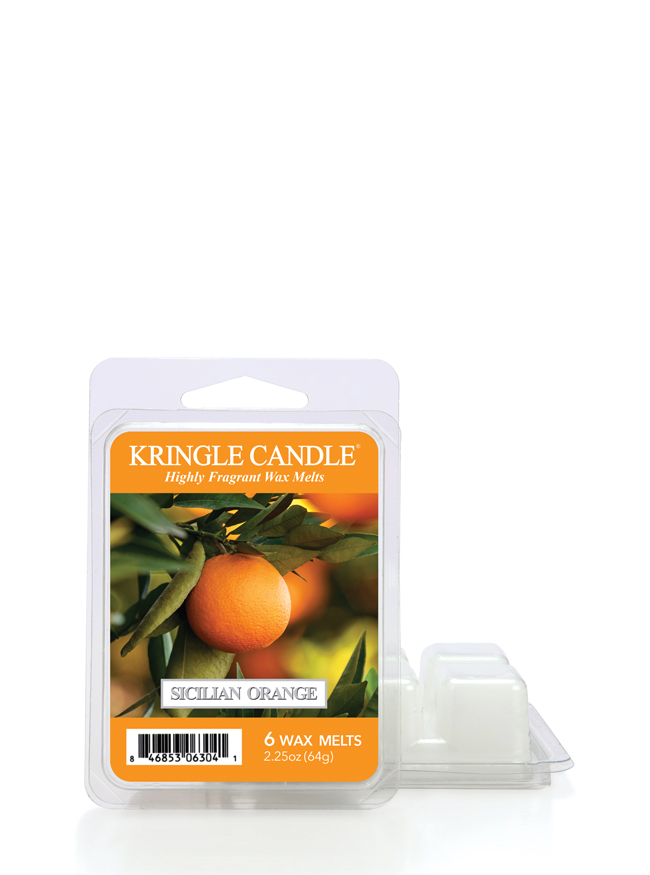 Wosk zapachowy Kringle Candle Sicilian Orange (64 g)