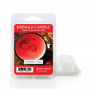 Wosk zapachowy Kringle Candle Cherry Chai (64 g)