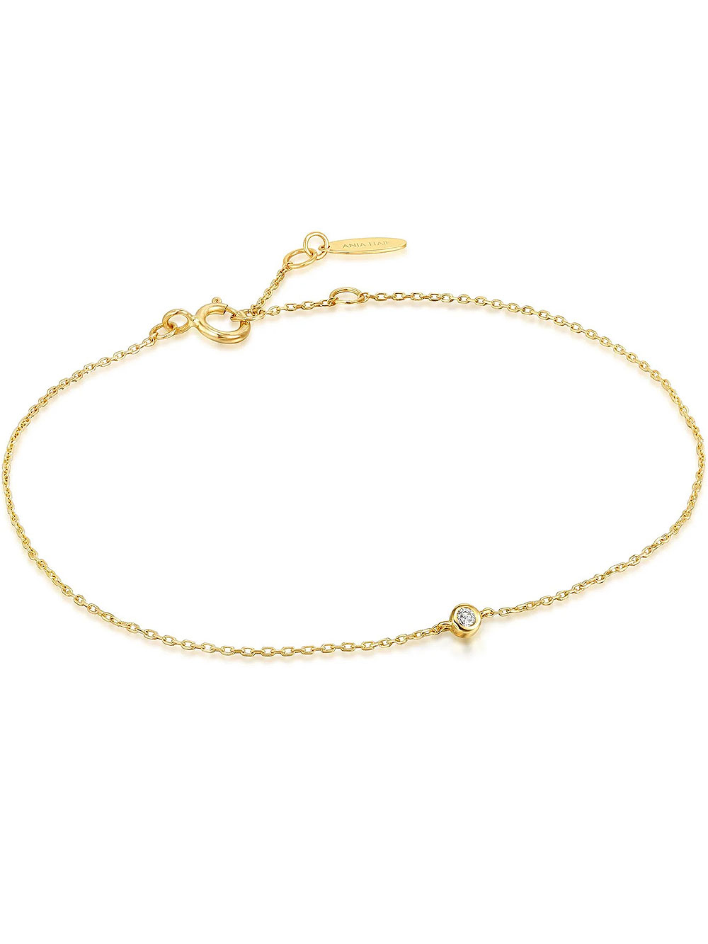 ANIA HAIE BAU001-03YG Gold Single Bracelet Ladies Gold 14K