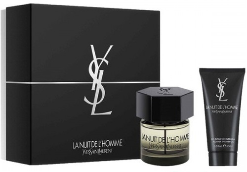 Yves Saint Laurent La Nuit de L´Homme Zestaw upominkowy, woda toaletowa 60ml + Żel pod prysznic 50ml