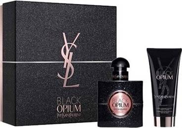 Yves Saint Laurent Opium Black Zestaw upominkowy, woda perfumowana 30ml + mleczko do ciała 50ml