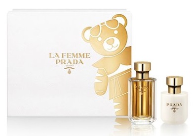 Prada La Femme Zestaw upominkowy, woda perfumowana 50ml + mleczko do ciała 100ml